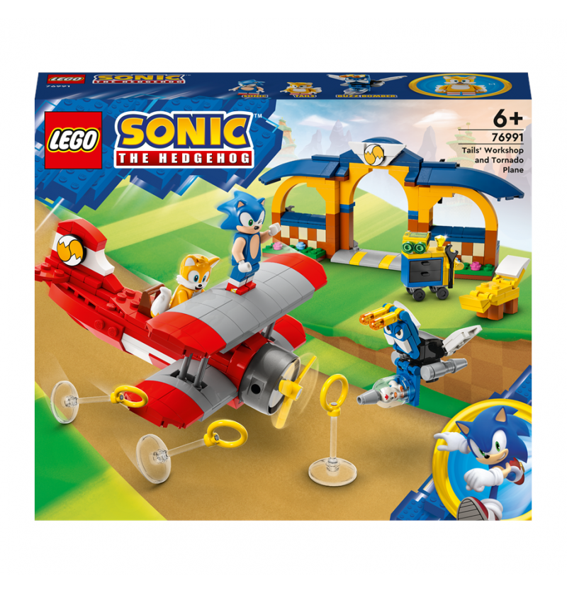 Lego Sonic - 76991 Tails Z Warsztatem I Samolot