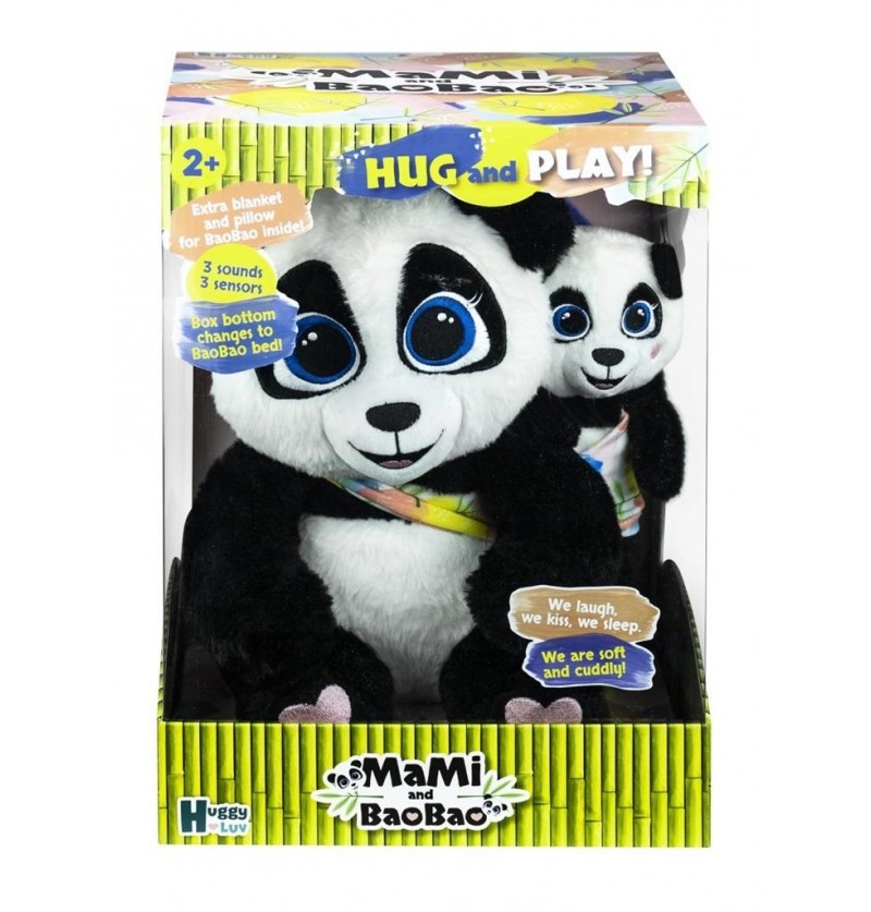 TM Toys - 0372 Panda Mami Dziecko Baobao