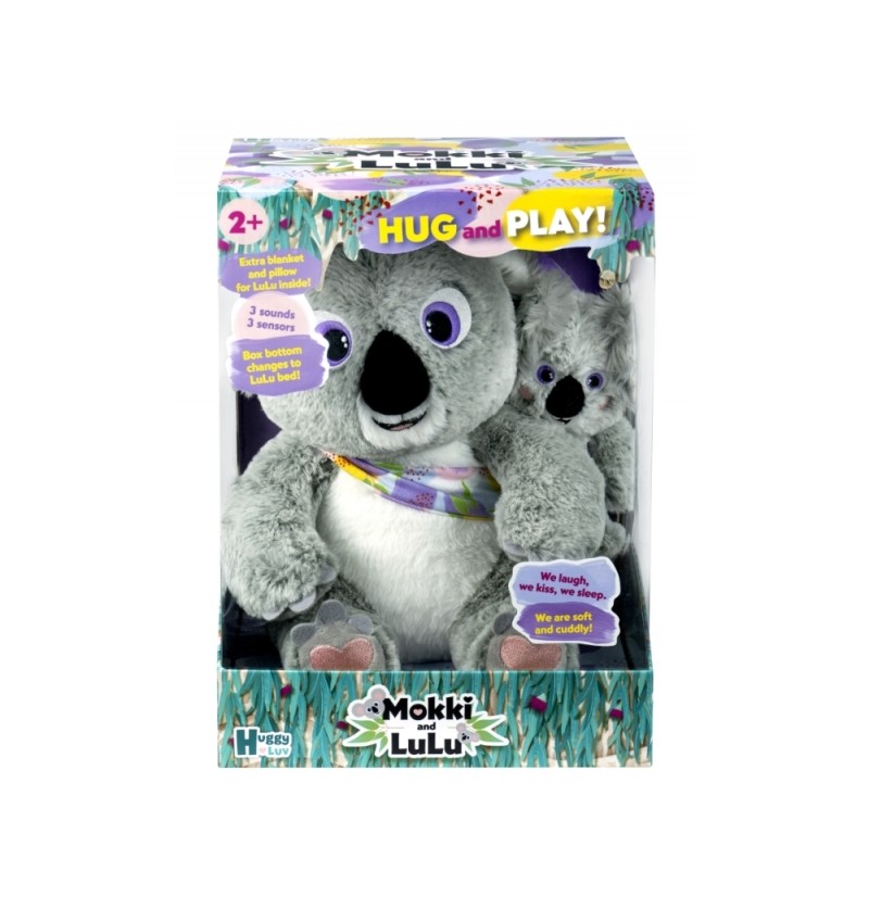 TM Toys - 0373 Interaktywna Koala Mokki Z Dzieckiem Lulu