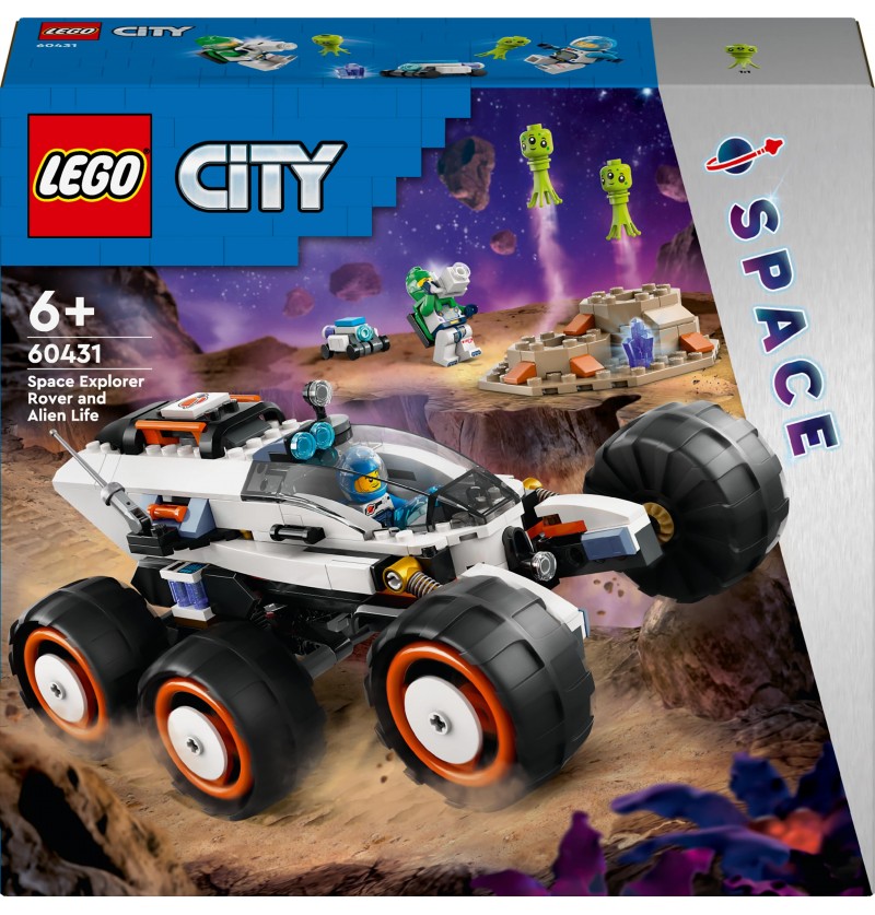 Lego City - 60431 Kosmiczny Łazik Badanie Życia W Kosmosie