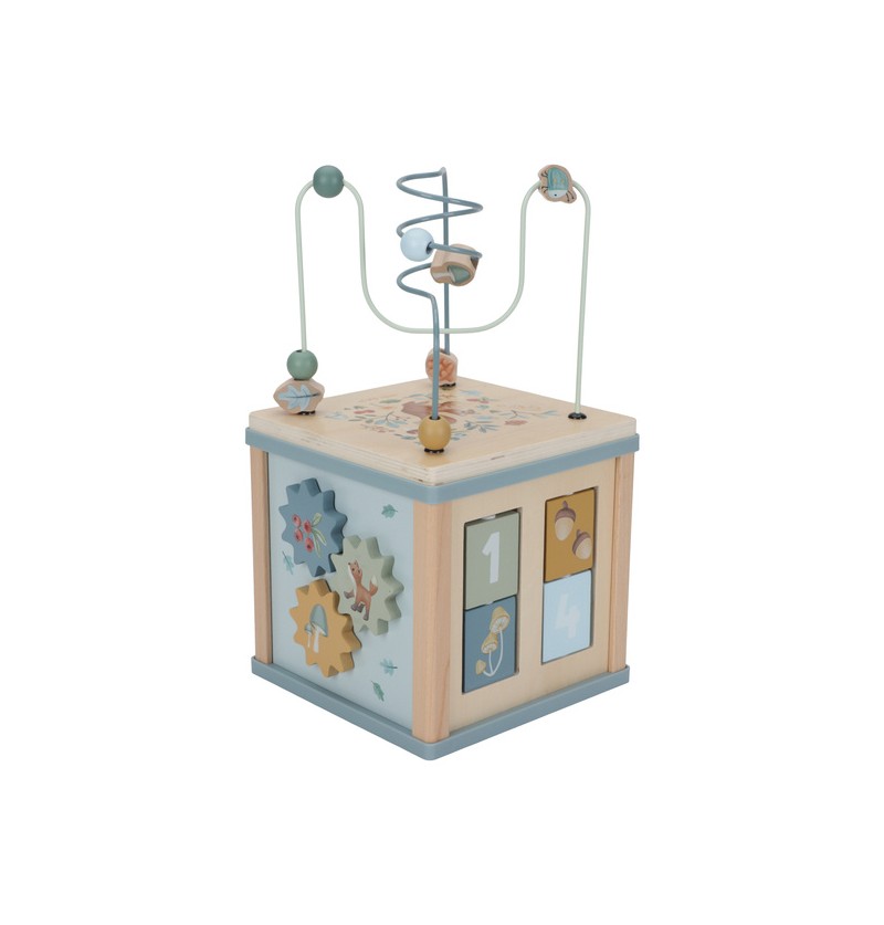 Little Dutch 7231 Kostka edukacyjna Forest Friends