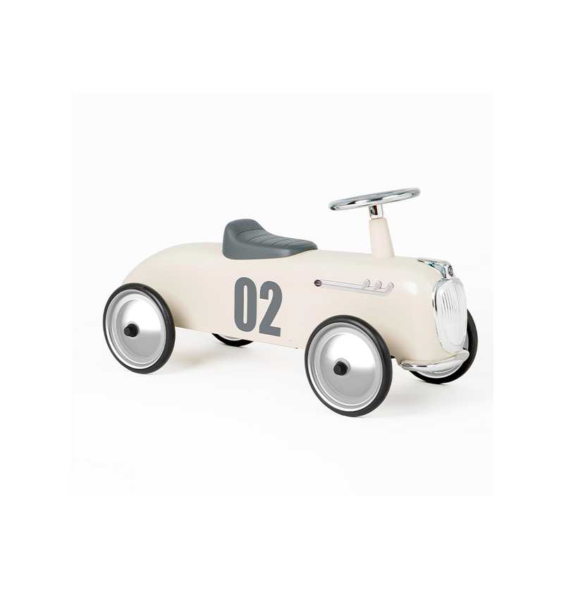 Baghera - Jeździk Roadster Ivory White