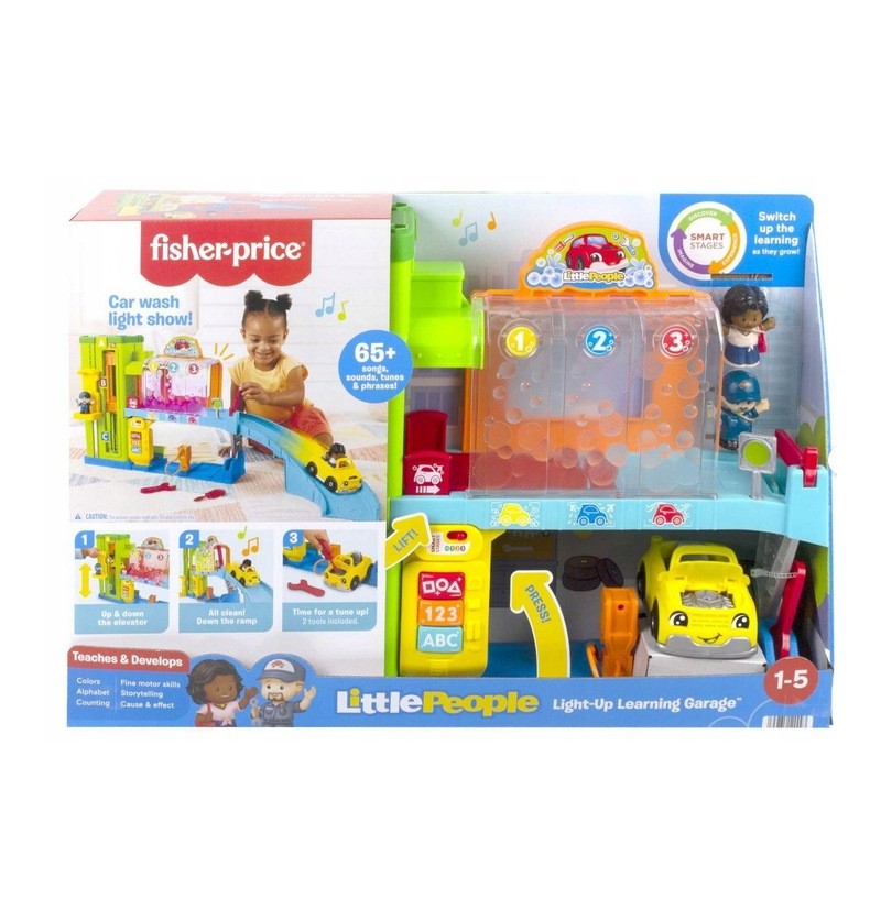 Fisher Price HRC53 Edukacyjna myjnia samochodowa