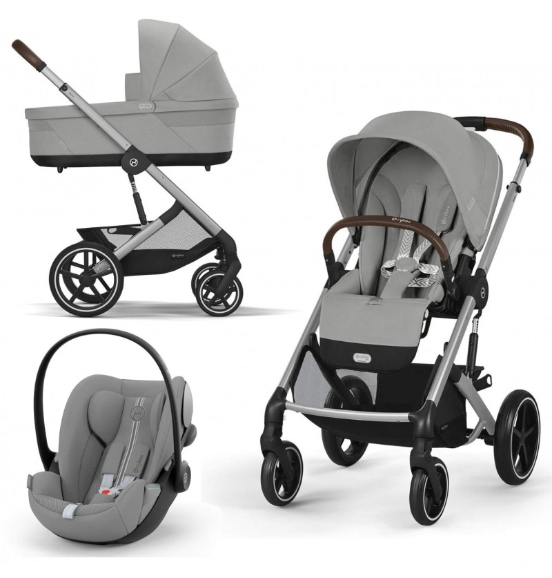 Cybex Zestaw 3w1 Balios S Lux + Cloud G + Adaptery