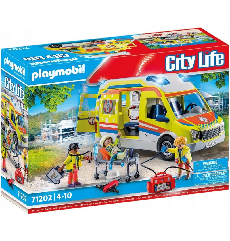 Playmobil City Life 71202 Karetka pogotowia