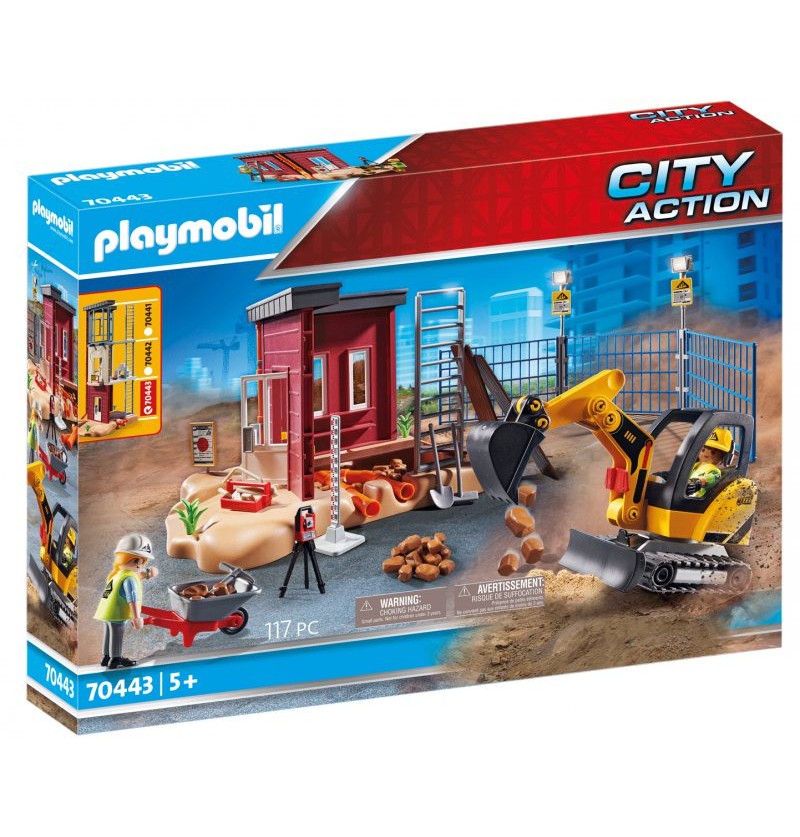 Playmobil City Action 70443 Mała koparka