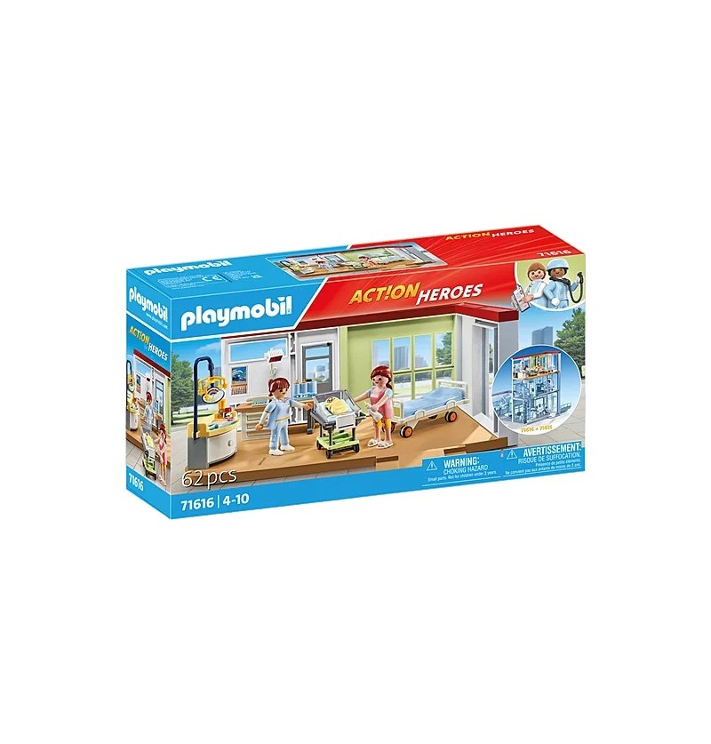 Playmobil Action Heroes 71616 Oddział położniczy
