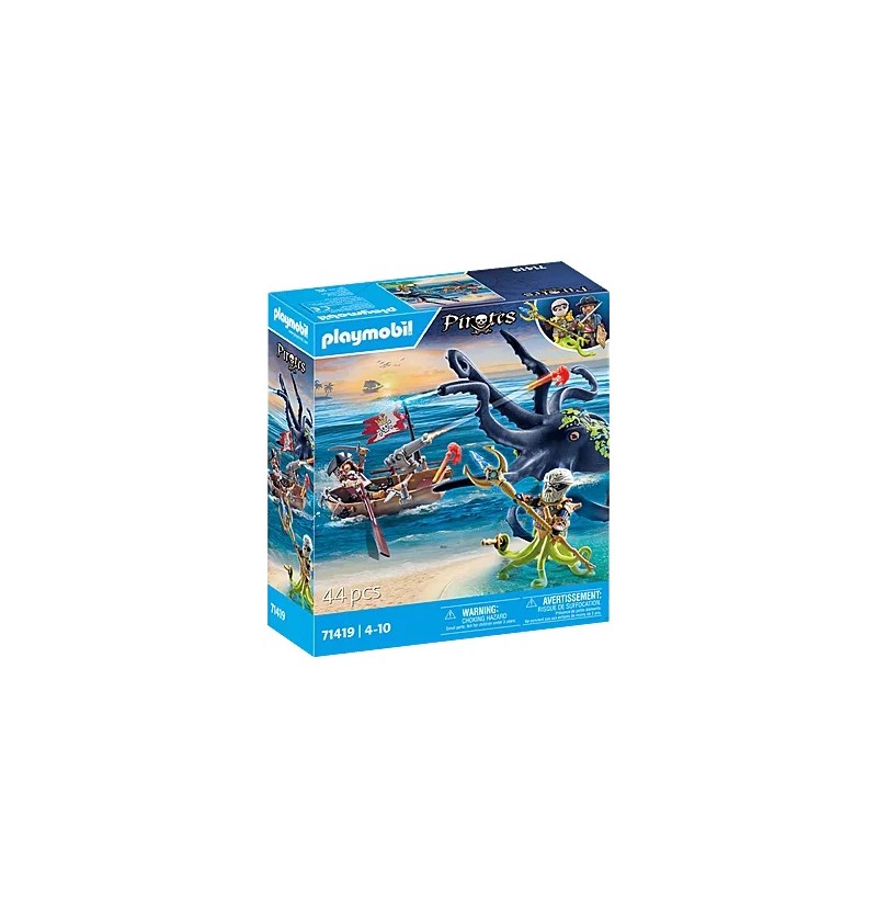 Playmobil Pirates 71419 Walka z gigantyczną ośmiornicą