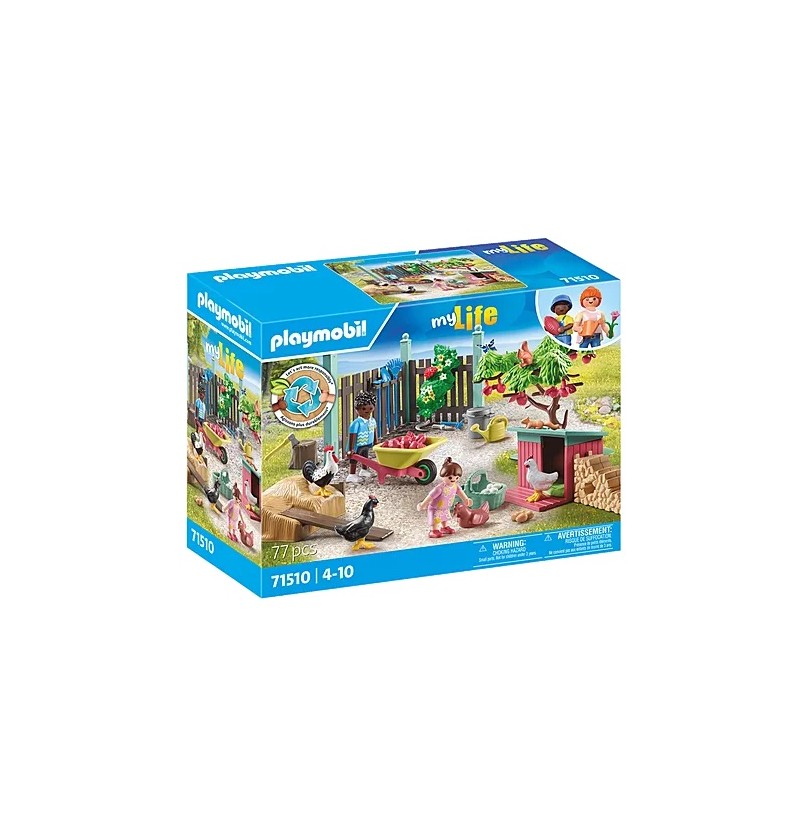 Playmobile My Life 71510 Mała kurza ferma w ogródku Tiny House
