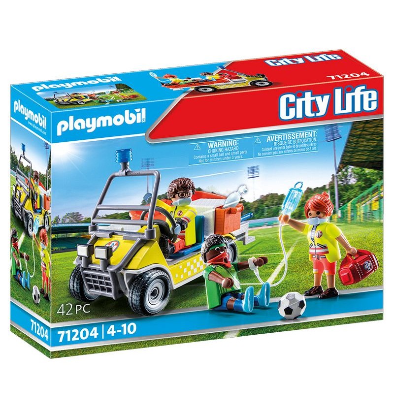 Playmobil City Life 71204 Samochód drużyny ratowników medycznych