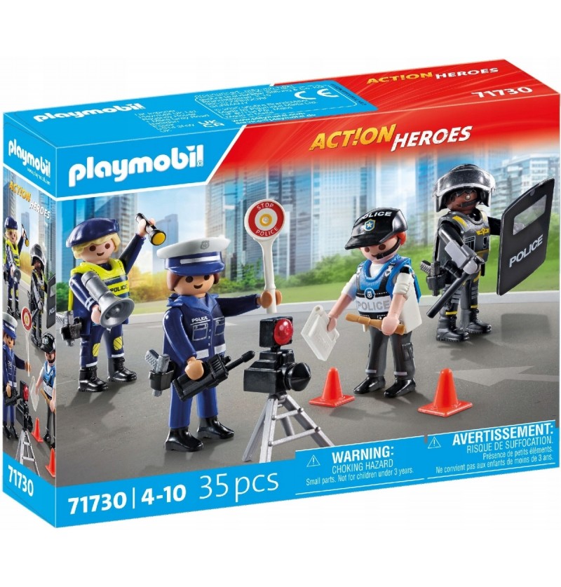 Playmobil Action Heroes 71730 Zestaw figurek policjantów