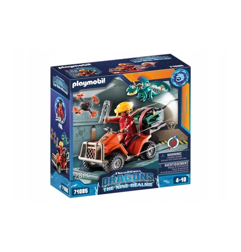 Playmobile Dragons The Nine Realms 71085 Icaris Quad & Phil