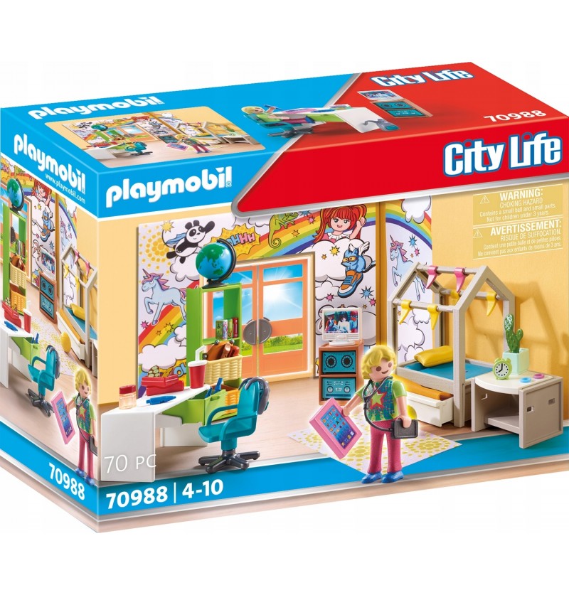 Playmobil City Life 70988 Pokój nastolatka