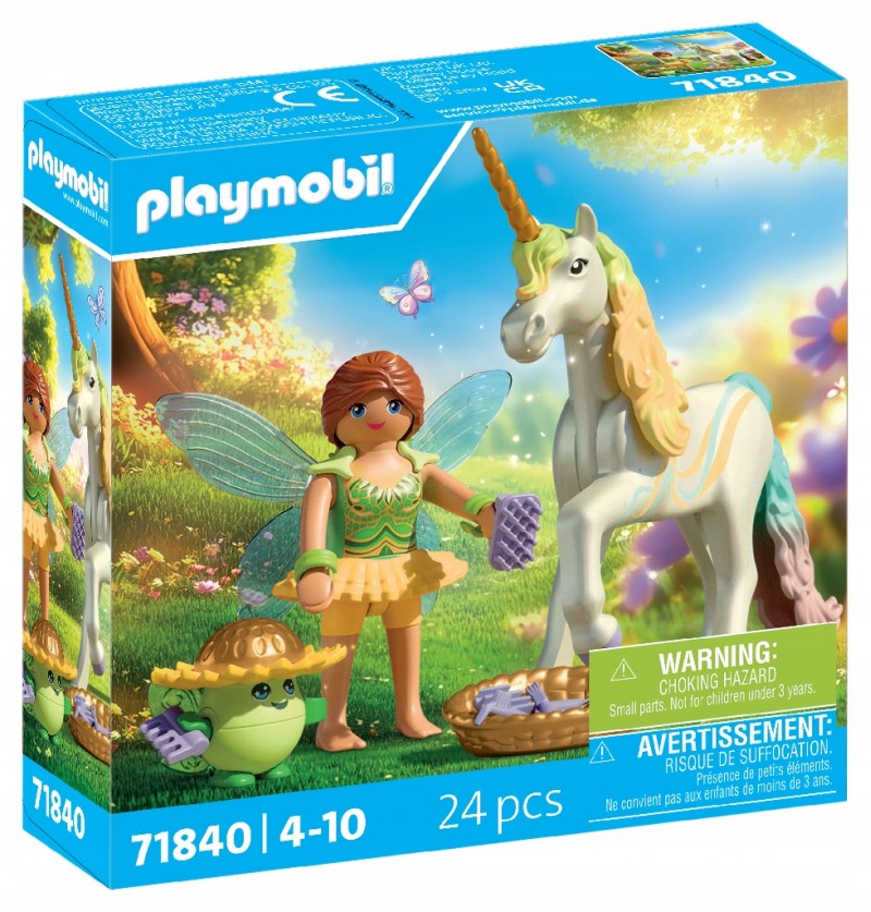 Playmobil Princess Magic 71840 Rainbow Flower z wróżką