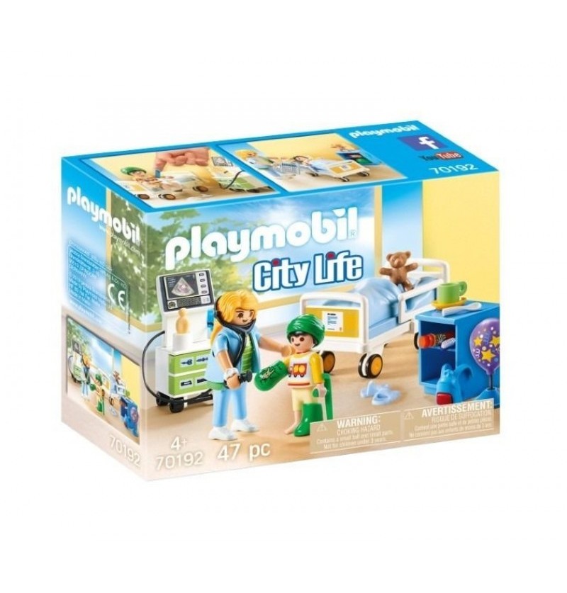 Playmobil City Life 70192 Szpitalny pokój dziecięcy