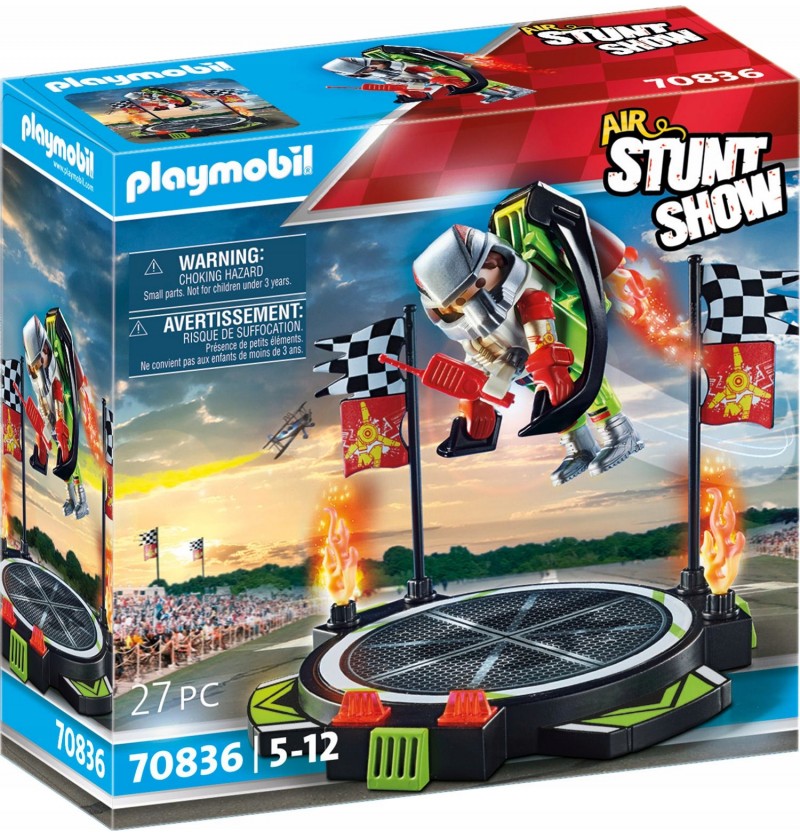 Playmobil Air Stunt Show 70836 Plecak odrzutowy