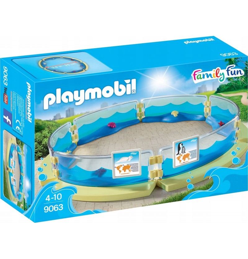 Playmobil Family Fun 9063 Basen dla fauny morskiej