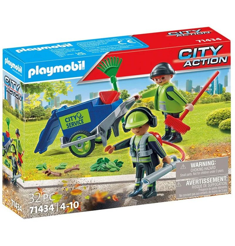 Playmobil City Action 71434 Zespół sprzątający miasto