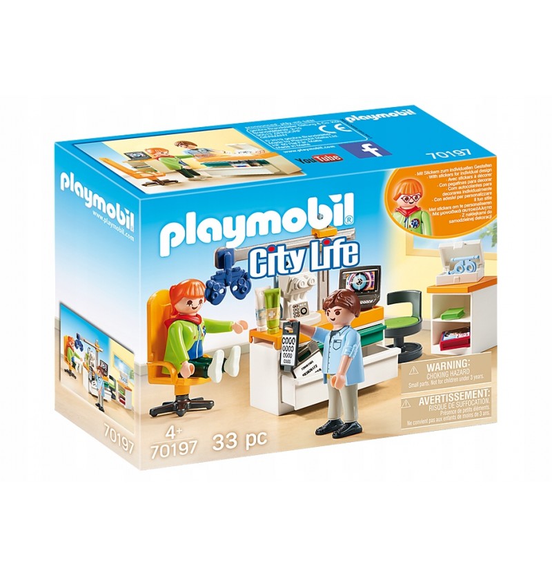 Playmobil City Life 70197 Okulista