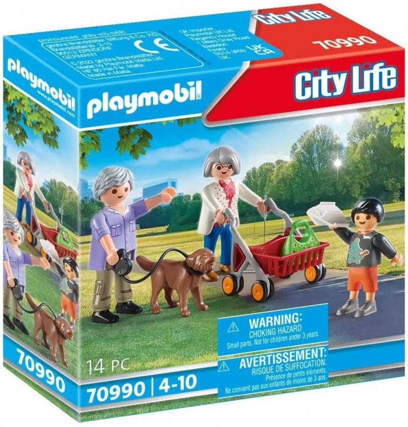 Playmobil City Life 70990 Dziadkowie z wnuczkiem