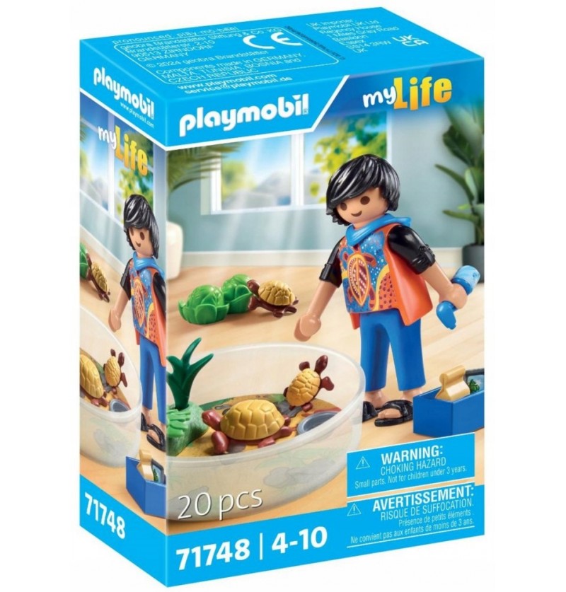 Playmobile My Life 71748 Life Terrarium z żółwiami