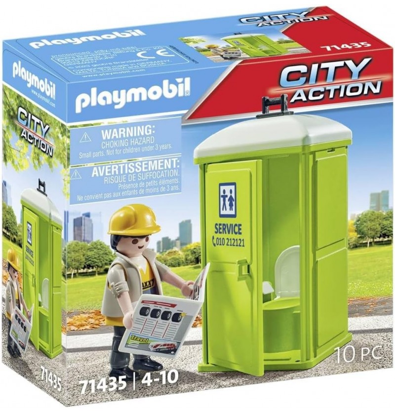 Playmobil City Action 71435 Mobilna toaleta