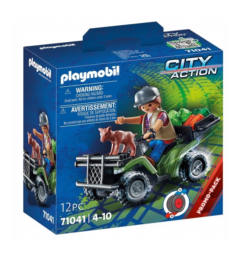 Playmobil City Action 71041 Rolniczy Speed Quad