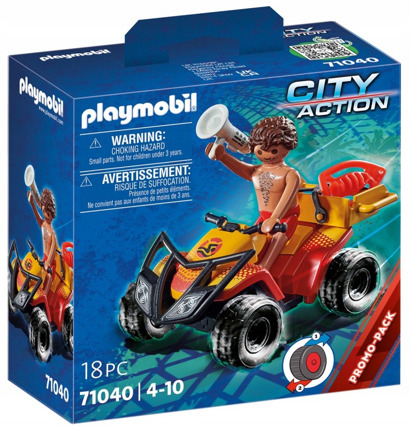 Playmobil City Action 71040 Ratunkowy Speed Quad
