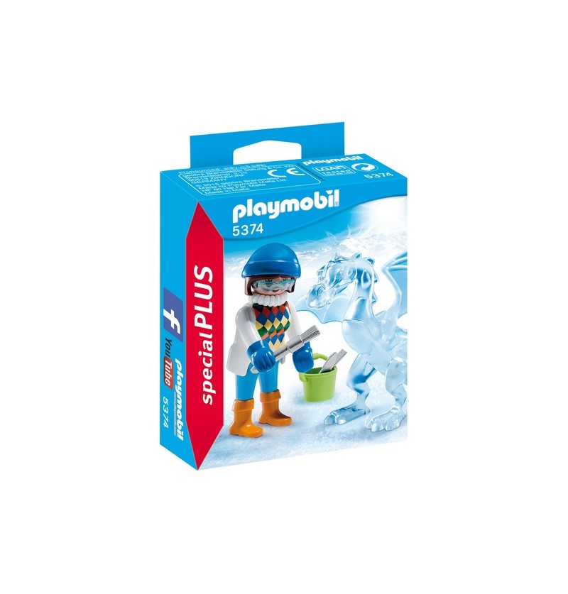 Playmobil Special Plus 5374 Rzeźbiarka z lodową rzeźbą