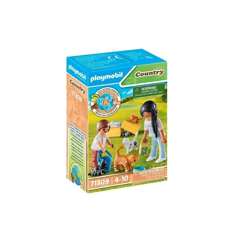 Playmobil Country 71309 Rodzina kotków