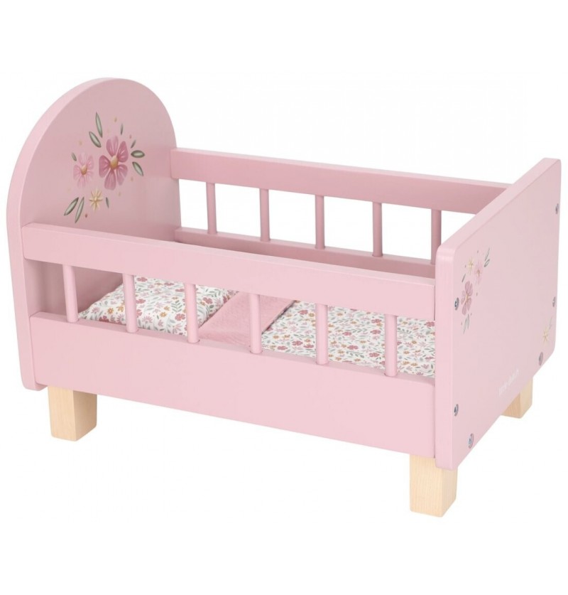 Little Dutch 2517 Drewniane łóżeczko dla lalek