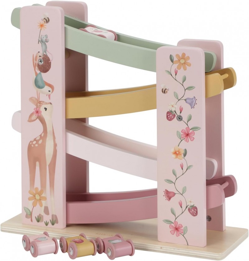 Little Dutch 7355 Zjeżdżalnia dla autek Fairy Garden