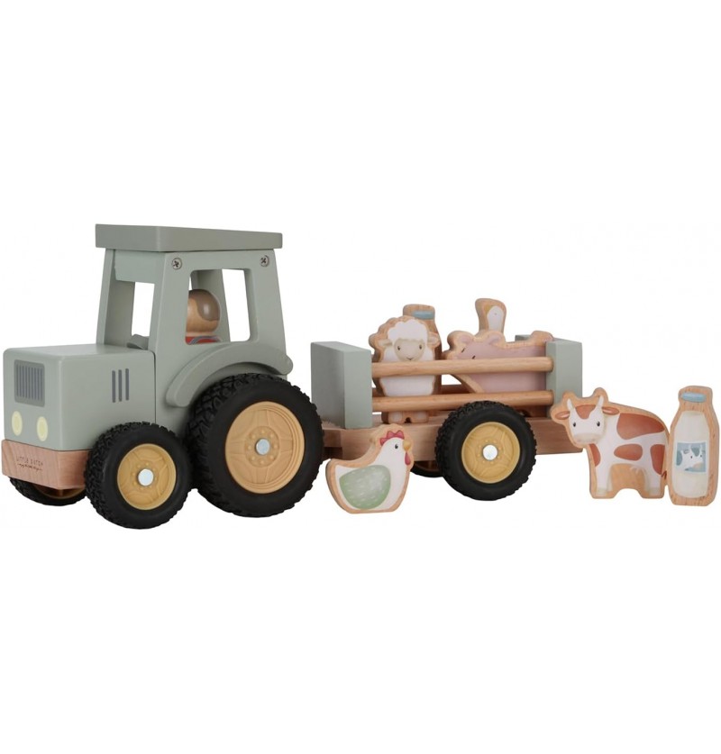 Little Dutch 7149 Traktor z przyczepą Little Farm