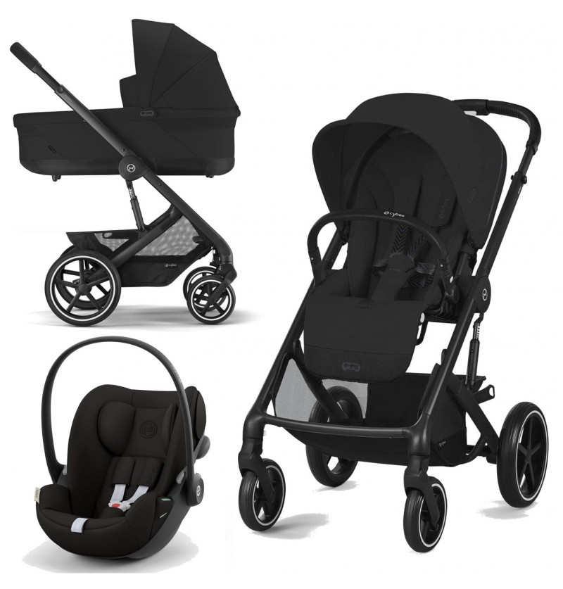 Cybex Zestaw 3w1 Balios S Lux + Cloud G + Adaptery