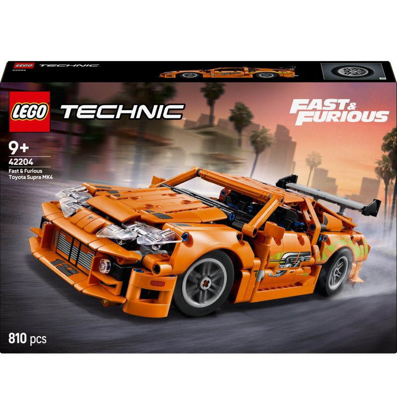 Lego Technic 42204 Fast and Furious Toyota Supra MK4