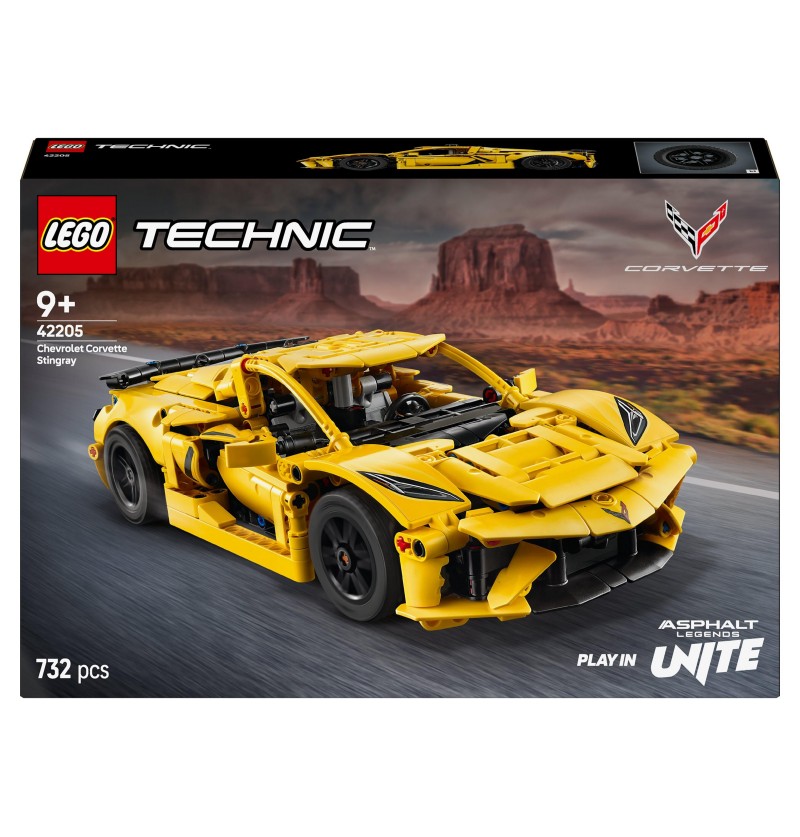 Lego Technic 42205 Chevrolet Corvette Stingray
