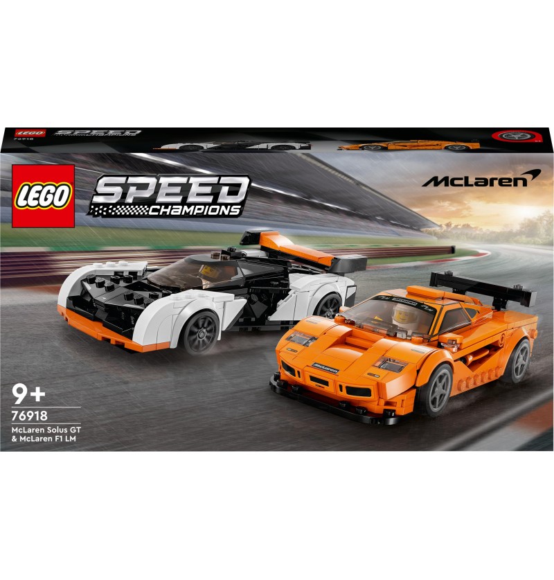 Lego Speed Champions 76918 McLaren Solus GT i McLaren F1 LM