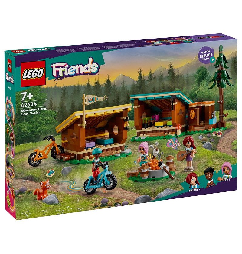 Lego Friends 42624 Przytulne domki na letnim obozie