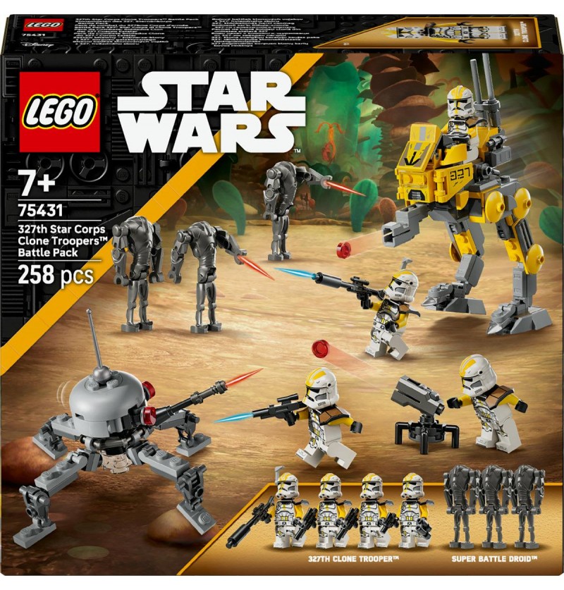 Lego Star Wars 75431 Zestaw bitewny - żołnierze-klony z 327. korpusu galaktycznego