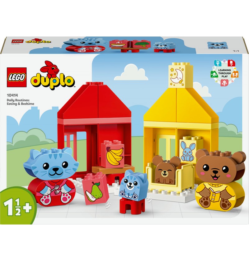 Lego Duplo 10414 Codzienne czynności — jedzenie i pora snu