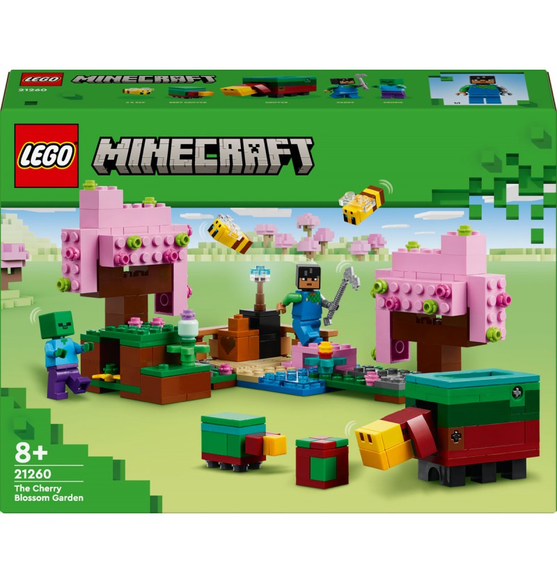 Lego Minecraft 21260 Wiśniowy ogród
