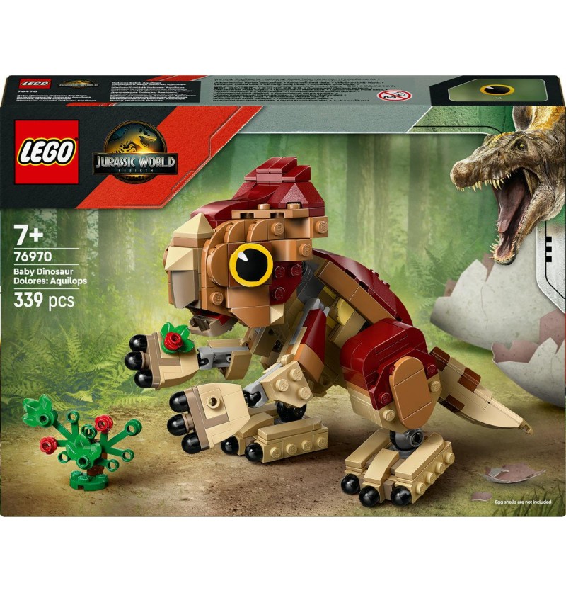 Lego Jurassic World 76970 Mały dinozaur Dolores: aquilops