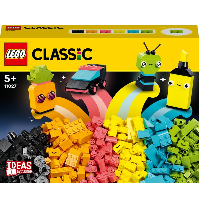 Lego Classic 11027 Kreatywna zabawa neonowymi kolorami