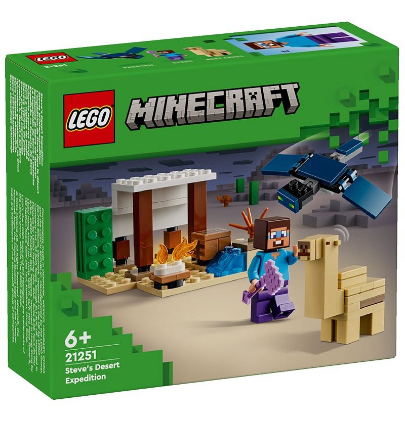 Lego Minecraft 21251 Pustynna wyprawa Steve’a