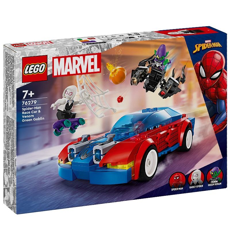 Lego Marvel 76279 Wyścigówka Spider-Mana i Zielony Goblin
