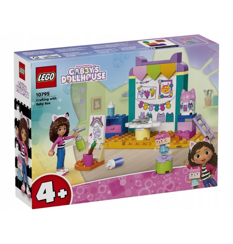 Lego Gabby's Dollhouse 10795 Prace ręczne z Tekturzątkiem