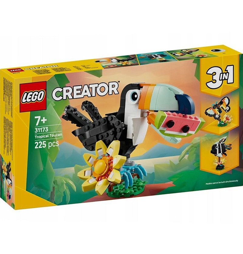 Lego Creator 31173 Dzikie zwierzęta: Tropikalny tukan