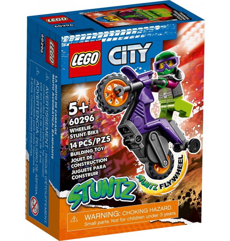 Lego City Stuntz 60296 Wheelie na motocyklu kaskaderskim