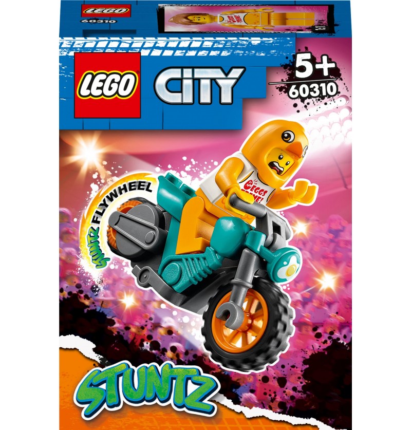 Lego City Stuntz 60310 Motocykl kaskaderski z kurczakiem