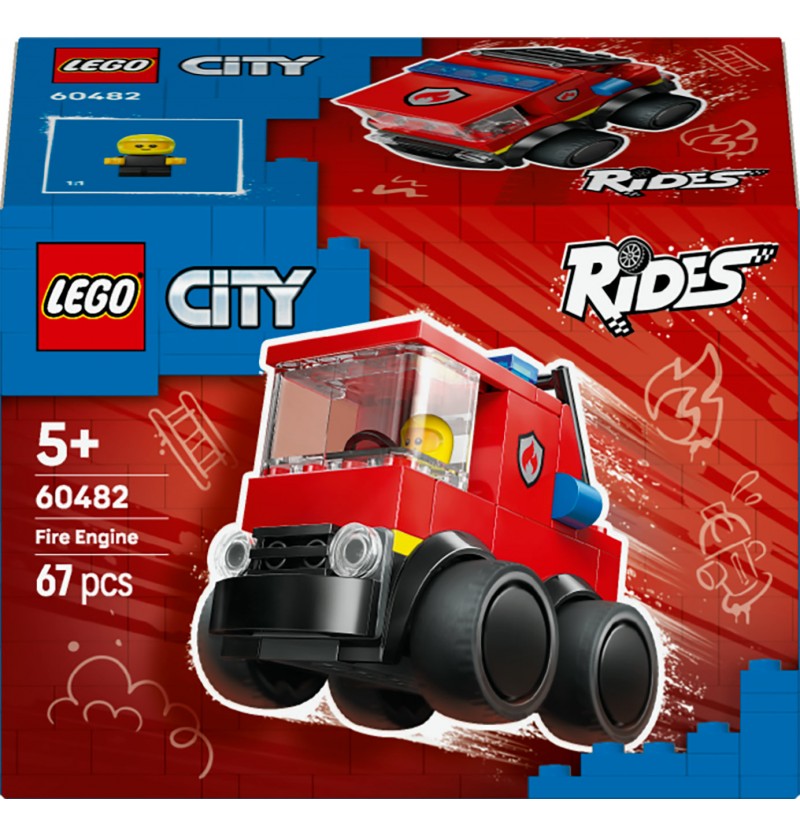Lego City Rides 60482 Przejażdżki – Wóz strażacki